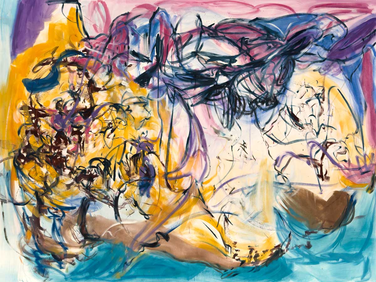 Olea Nova, Nice walk by the River, 2026, oil on canvas